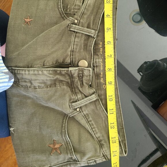 Soft Surroundings Olive Green Women's Capris, Size 4, Excellent Condition - Picture 4 of 6